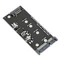 Miniatyrbillede 3 af 8: SATA M.2 SSD til SATA Adapterkort Stabil Ydeevne Praktisk Adapterkort til Bærbar Computer Desktop