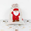 Miniatyrbilde 4 av 4: 30*40cm, 4 Stykker Store Julegaveposer med Snøring for Julegaver Enkel Innpakning Gaveposer for Festgaver -