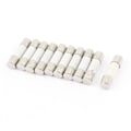 Miniatyrbillede 1 af 3: Træg 250 V 5 A T5 A keramisk rør, 10 5 x 20 mm sikring-B10