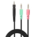Pikkukuva 4 / 8: Pelikäyttöön tarkoitettu kuulokemikrofonikaapeli Sennheiser G4ME ONE / PC 373D / PC37X GSP350 / 500 / 600PC -versioon
