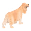 Miniatyrbillede 3 af 8: Cocker Spaniel-figurer Simulering Pædagogisk Let at Vedligeholde Hunde Figur til Børn Legetøj og Indretning PL127‑1543 Gul