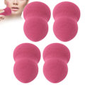 Pikkukuva 8 / 8: FOCALLURE 4kpl Wet Dry Dual Use Makeup Puff Soft Loose Powder Puff Set FA136 (viininpunainen)