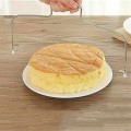 Miniatyrbilde 6 av 7: Kakeutjevner lagkutter tråd Justerbar kakekutter Leveler kakeskjærer for bryllupsbursdag lagkaker