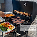 Miniatyrbillede 4 af 5: Analogt stegetermometer i rustfrit stål BBQ termometer Udendørs rygning BBQ Gasovn BBQ Grill Kød