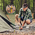 Miniatyrbilde 2 av 5: 6 Stykker Plast Teltplugger Kraftige Strandteltplugger Markiseplugger Camping Caravanplugger For Camping Utendørs Sandstrand Hage