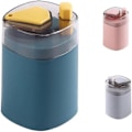 Miniatyrbild 2 av 4: Automatisk Tandpetarhållare Portabel Pop-Up Tandpetardispenser Förvaringslåda Blå