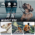 Miniatyrbillede 4 af 5: Midi Blå Airtag Hundehalsbånd - Beskyttende Silikonetui til GPS Tracker, Kompatibel med Apple Airtag - Sikkerhed mod tab