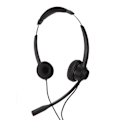 Miniatyrbilde 7 av 8: Støydempende headset for kundesenter, flerbruks 3,5 mm hodetelefoner for hjemmekontor, kundesenter og telemarketing