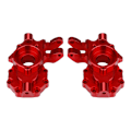 Miniatyrbilde 2 av 8: 1 par aluminiumlegering portal drivhus foran Traxxas TRX-4 1/10 Crawler RC-del (rød)