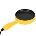 Miniatyrbild 6 av 8: 350W Mini Stekpanna NonStick Stekt Biff Pannkaka Äggpanna med Träspatel EU-kontakt 220V