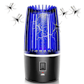 Miniatyrbilde 1 av 5: Elektrisk myggdödande lampa, USB-uppladdningsbar flugfälla - Bug Zapper med 360° UV-attraktion, 4000mAh