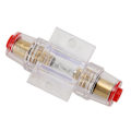 Miniatyrbillede 3 af 8: Bilstereo Single in Line AGU sikringsholder 60A høj temperatur modstandsdygtig til 4AWG 8AWG ledning