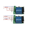 Miniatyrbilde 3 av 5: 433 Mhz RF Bryter Mottaker DC 12V Mottakermodul med 2 Sender