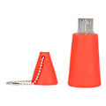 Miniatyrbillede 7 af 8: U Disk Holdbar Stærk kompatibilitet Sød julemand USB 2.0 Flash Drive Mobillagerenhed Rød 32GB