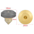 Pikkukuva 5 / 8: 4 kpl kaiuttimen eristys piikit jalat HiFi-kaiutin AMP CD kartiopohjatyynyt 28x25mm