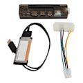Pikkukuva 2 / 8: Kannettava ulkoinen riippumaton näytönohjaintelakka 6-nastainen 8-nastainen lähtö PCIE X16 USB-datakaapeliliitäntä Expresscard EXP GDC Expresscard