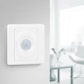 Miniatyrbillede 4 af 8: ABS Høj følsomhed Justerbar forsinkelse Infrarød PIR Bevægelsessensor Kontrolkontakt AC180-250V