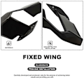 Miniatyrbillede 4 af 5: Motorcykel Kåbe Winglet til S1000R M1000R 21-24 Kulfiber