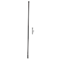 Miniatyrbilde 1 av 8: Folding Signal Gain Antenne SMAFemale 136520MHZ antenne for walkie talkie utendørsaktiviteter (108cm 42,5in)