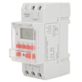 Miniatyrbilde 6 av 8: DC 24V 30A Ukentlig 12/24 timer Timerbryter LCD På Av Kontroll Programmerbart tidsrelé
