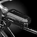 Miniatyrbillede 6 af 8: EVA Hard Shell Vandtæt cykelcykeltaske Forrørsramme Pungholder Sadeltasker Tilbehør