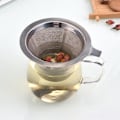 Miniatyrbillede 4 af 5: Rustfrit Stål Hæld-Over Kaffe Filter, Papirløst Kaffe Drypper, 1-2 Kopper Brygning