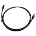 Miniatyrbillede 2 af 5: 1m 3ft Toslink Til Mini Jack 3.5mm Digital Optisk Spdif Lydkabel Guldbelagt