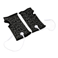 Miniatyrbild 2 av 8: 2st ledande armband Minskar smärta Svullnad Silver Fiber Elastisk för artrit Domningar Svart