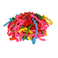Miniatyrbillede 2 af 8: 100 stk Latex spiralballoner sikre ugiftige holdbare udsøgte farve naturlige lange balloner til fest bryllup hjem