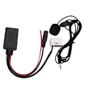 Pikkukuva 5 / 8: 12-pinninen AUX-sovitin Handsfree-mikrofonisarja Langaton Bluetooth-vaihto Peugeot 307 408 508