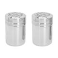 Miniatyrbilde 8 av 8: 2 stk. rustfritt stål dryss rister med lokk håndtak salt sukker rister krydder rister for matlaging baking