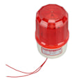 Miniatyrbilde 2 av 8: 10W LED roterende alarmlampe 360 graders blinkende nødalarmlampe for skyvedørsmaskin teleskopisk dør 220V