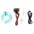Miniatyrbillede 7 af 8: 52mm / 2in 7 farver LED Turbo Boost Meter Bilmodifikation Instrument Sæt