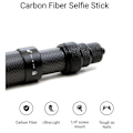 Miniatyrbild 4 av 5: Ultralång osynlig selfiestick i kolfiber för X2