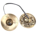 Miniatyrbilde 8 av 8: Håndlaget tibetansk meditasjonsklokke buddhistisk perkusjonsinstrument (#3)