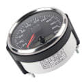 Pikkukuva 6 / 8: 85mm nopeusmittari LCD säädettävä vedenpitävä 220KM/H 12V/24V autolle, kuorma-autolle, veneelle, moottorille