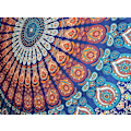 Miniatyrbilde 2 av 4: Bohemian Hippie Mandala Vegghengende sengeteppe
