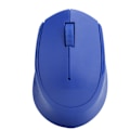 Miniatyrbillede 2 af 8: 2,4 GHz mus - lydløs, ergonomisk, mini, bærbar med trådløs modtager til stationær computer, bærbar computer - blå