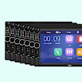 Pikkukuva 8 / 8: 7 tuuman auton multimediasoitin MP5-soitin Audio Stereo Radio -näyttö Digitaalinen näyttö A7 Bluetooth 12V