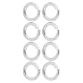 Miniatyrbilde 3 av 8: 200 stk M8 delte låseskiver 304 rustfritt stål 0,5 tommer ytre diameter festemaskinvare for maskinindustrien