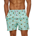 Miniatyrbillede 1 af 5: Hurtigtørrende Avocado Strandshorts til Mænd - 4XL