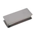 Miniatyrbilde 4 av 8: Tannpirkholder i rustfritt stål, rektangulær tannpirkholder med lokk for hjem, bar, hotell, restaurant, sølv