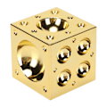 Miniatyrbild 4 av 8: Smycken Doming Block blank yta Stål Dapping Block för smycken bearbetning formverktyg