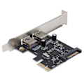 Pikkukuva 3 / 8: PCI-E-laajennuskortti USB3.0 5 Gbps:n huippunopeudella, kaksiporttinen pöytätietokoneen korttipaikka-adapteri
