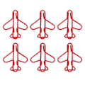 Miniatyrbillede 2 af 8: 100 stk. Planformede papirclips Søde anti-slip multifunktionelle til notebooks Office File Organization