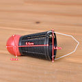 Miniatyrbild 5 av 6: Fiskefoder Badminton Form Lockbete Fiskefoder Fiskeutrustning Verktyg