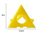 Miniatyrbilde 2 av 5: Kileformede pyramider for malingsarbeid 5*5,5cm 10 stk