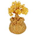 Miniatyrbillede 5 af 8: Guld Farve Træ Dekoration Resin Håndværk Ornament til Hjem Vinskab Stue Gang
