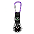 Miniatyrbild 2 av 2: LVPAI multi watch med kompasskarbin för utomhuscampingklättring (lila)