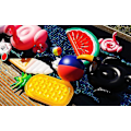 Miniatyrbild 5 av 5: Uppblåsbar PVC Ananas Utomhus Pool Flotte Flod Strand Lounger Rolig Strand Badleksaker Vuxen Sommar Dekoration Pool Party